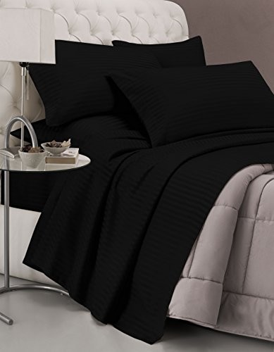 Italian Bed Linen Włoska pościel na całe łóżko CL-ST-nero-2P