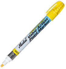 Markal Laco Valve Action Paint marker Cert żółty 96881
