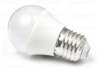 Zdjęcia - Żarówka  LED E27 6W - Biały zimny (6000K)