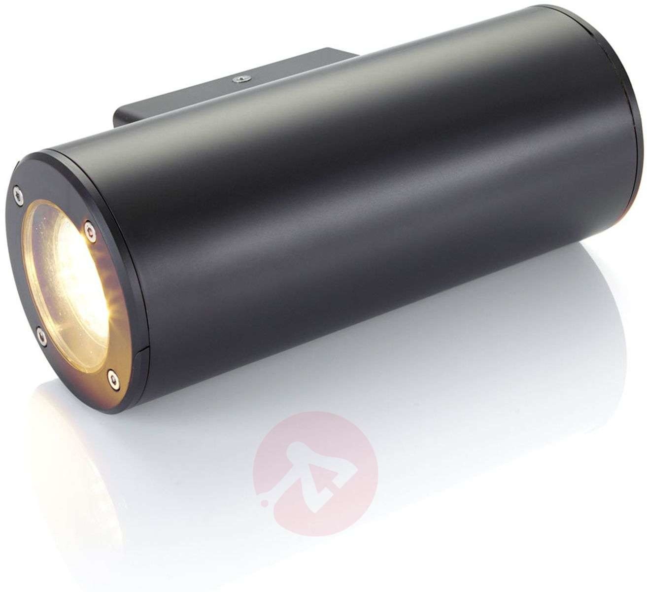 Lampenwelt Kinkiet zewnętrzny Nati, IP54, GU10, okrągły