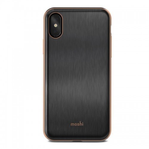 Moshi Moshi iGlaze - Etui iPhone X (Black) 99MO101001