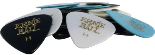 Ernie Ball 9174 Regular kształt gitara plektron kostki do gitary chorągiewek, różne kolory 9174