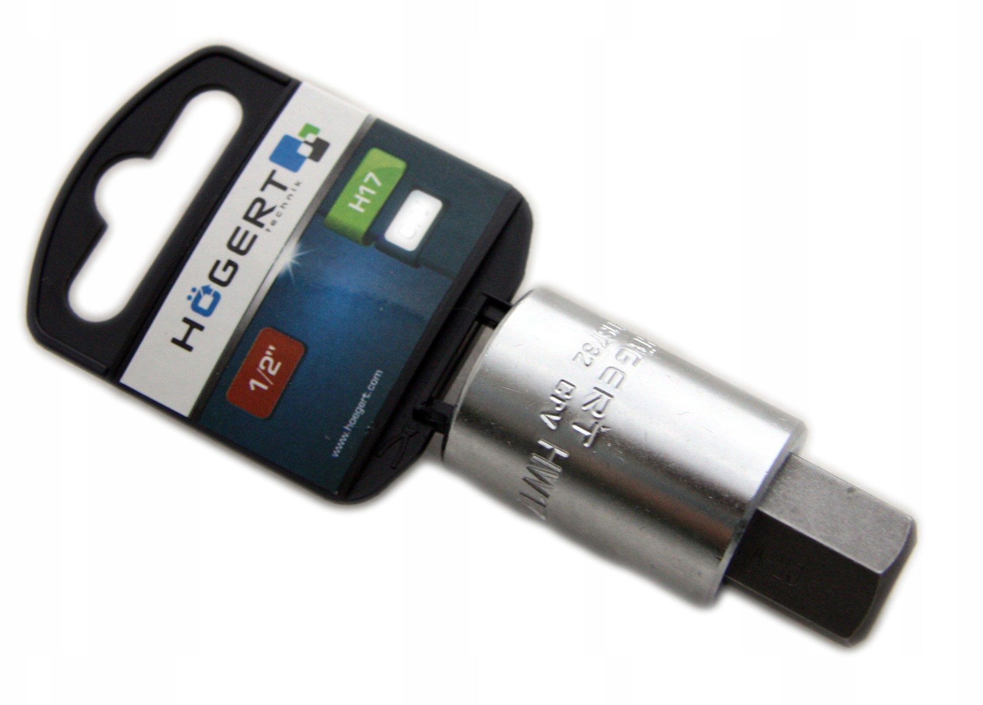 Nasadka 1/2'' z końcówką Hex - Imbus 17mm Hogert