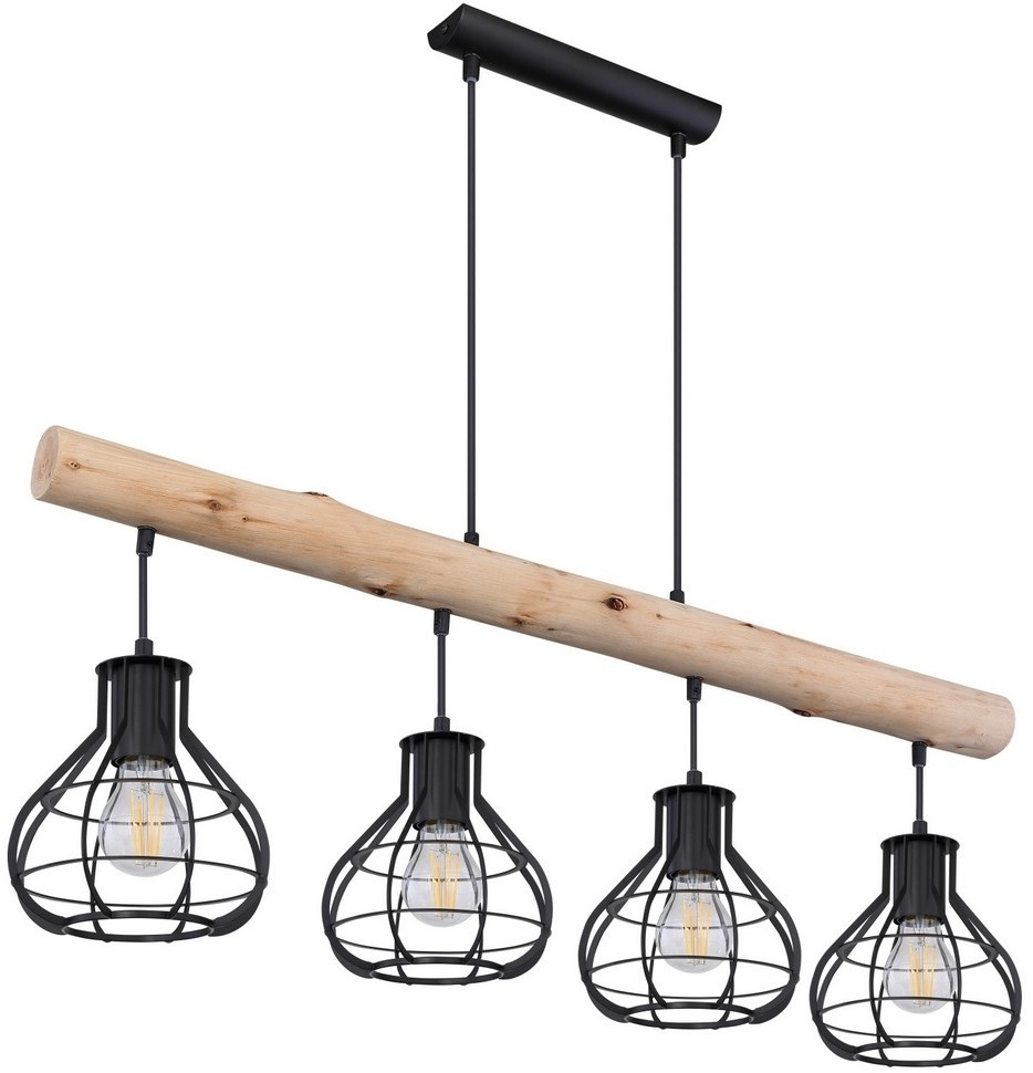 Globo Lighting 15388-4H - Żyrandol na lince CLASTRA 4xE27/60W/230V