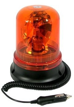 Lampa OSTRZEGAWCZA KOGUT POMARAŃCZOWY 24V 72915