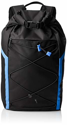 PUMA Puma damski plecak na zmianę, czarno-niebieski lśniący, OSFA Puma Black-blue Glimmer Jeden rozmiar 7663402_Puma Black-Blue Glimmer_X