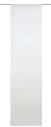 Home Fashion Home fashion 86928  710 wełniany biały wys.: 245 X  X  MM B: 60 cm schiebewand effektvoile Uni 86928-710 wollweiss H:245 x B:60 cm