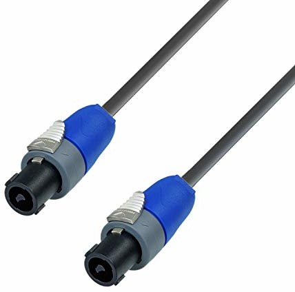Adam Hall Cables K5 S225 SS 1000 kabel do głośników 2 X 2, 5 MM Neutrik speakON 2-POL na Speakon 2-POL 10 m