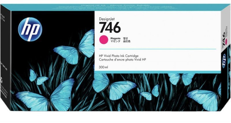 HP HP Tusz nr 746 P2V78A Magenta 300 ml