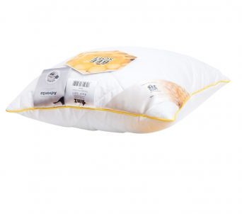 AMZ Szamotuły Poduszka pikowana Satyna bawełniana 40 x 40 cm 250 g 5907803173779