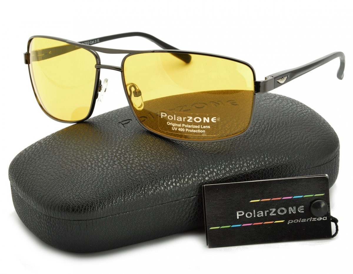 PolarZone Rozjaśniające okulary do Jazdy Nocą dla kierowców Polaryzacyjne PolarZone POL-96Y-2 POL-96Y-2