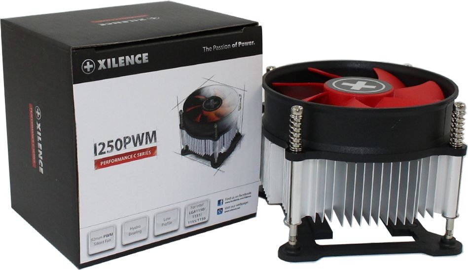 Xilence xc032 wentylator Cooler Performance C procesor Czarny/czerwony XC032