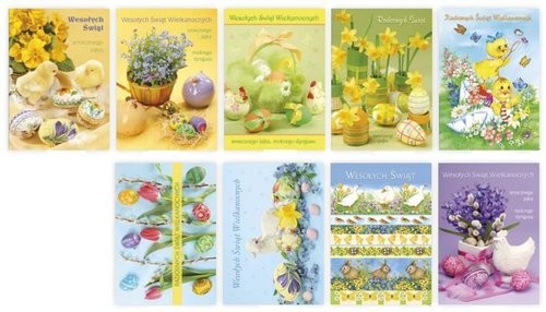 Pocztowka PLB wielkanoc op.50 MIX