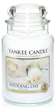 Yankee Candle Świeca zapachowa duży słój Wedding Day 623g