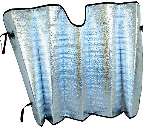 Carpoint 2610049 ochrona przed słońcem 130 x 60 cm składana aluminiowa przedniej CPT2610049
