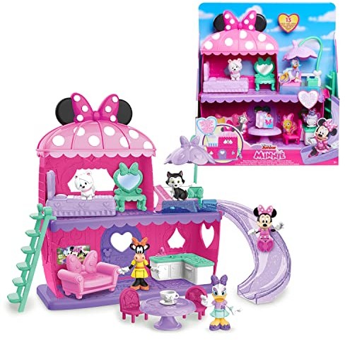 Disney Mickey&Minnie, Minnie House, 13 sztuk, figurki i akcesoria, zabawki dla dzieci od 3 lat, MCN22 MCN22