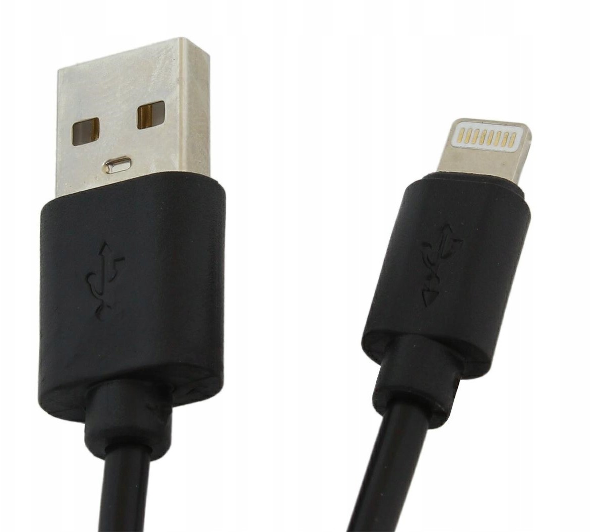 Apple Kabel Przewód Do Iphone Ipad 90CM Czarny