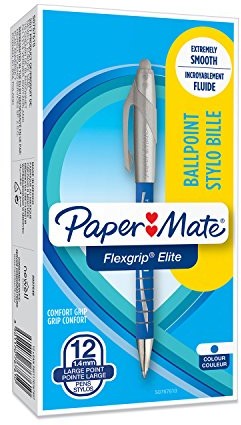 Papermate Paper Mate Flexgrip Elite ball point Pen, niebieski S0767610