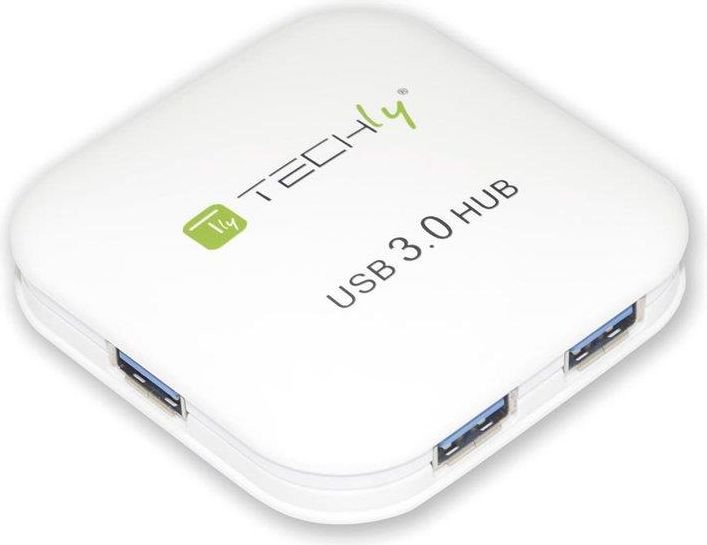 Techly HUB USB Techly White 4xUSB 3.0 303546