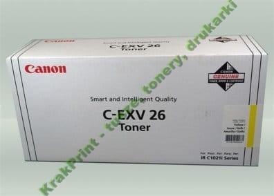 Canon Toner Canon CEXV26Y do iR C-1021/1028 | 6 000 str 1657B006AA/1657B011AA) Yellow C-EXV26Y