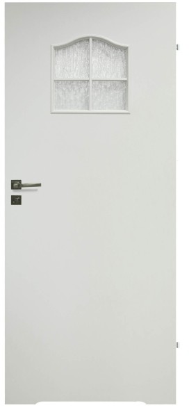 Drzwi z podcięciem Klasyk 60 prawe białe IND19_BA0229W