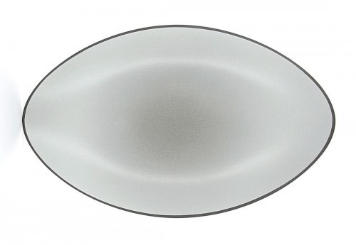 Revol EQUINOXE TALERZ OWALNY 35 X 22,3 CM SZARY /