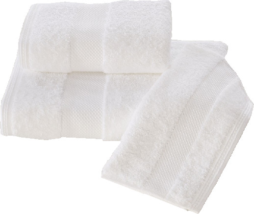 Soft Cotton Luksusowy mały ręcznik DELUXE 32x50cm z Modalu Biały