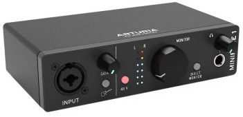 Arturia MiniFuse 1 Black interfejs audio USB, kolor czarny