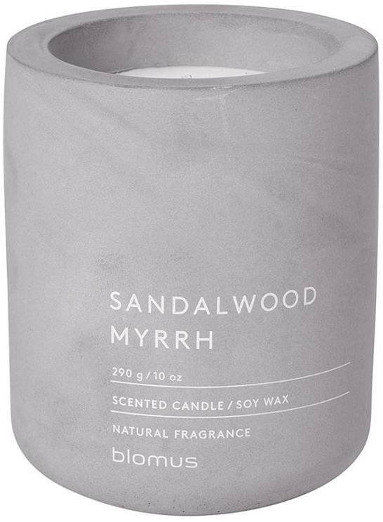 Blomus Świeca zapachowa Fraga L Sandalwood Myrrh, 9x11 cm