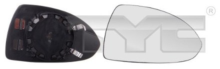 TYC Szkło lusterka, lusterko zewnętrzne TYC 325-0091-1