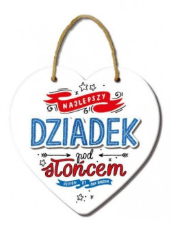 Zawieszka Serce 39-La Viva!-Dziadek Nowa