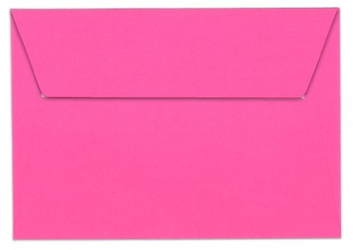 Clairefontaine Koperty, 11,4 x 16,2 cm, 20 sztuk, Fuchsia 5576C