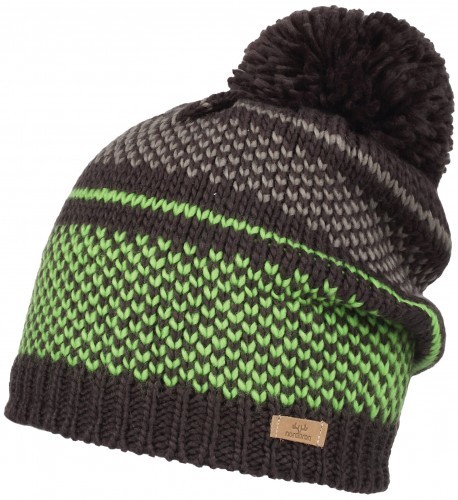 Nordbron Czapka dziecięca Marty Beanie lime green 53-55