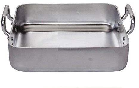 De Buyer prostokątny bratplatte wykonana z aluminium 7664.30