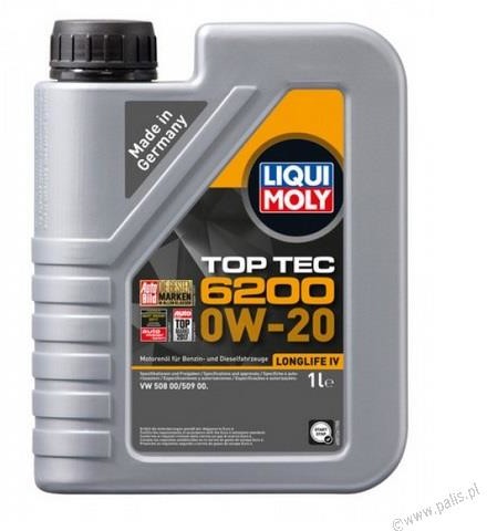 Liqui Moly Top Tec 6200 0W20 1L