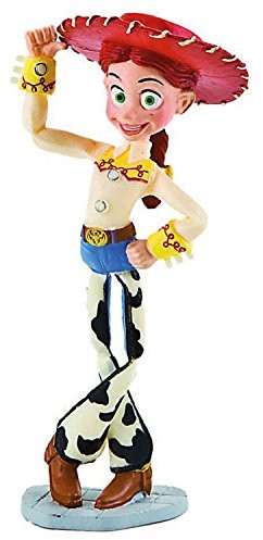 Bullyland 12762 - figurka do zabawy, Walt Disney Toy Story 3, Jessie, ok. 10,5 cm wielkości, pięknie malowana figurka, bez PCW, wspaniały prezent dla chłopców i dziewczynek do fantazyjnej zabawy