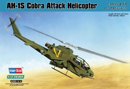 Zdjęcia - Model do sklejania (modelarstwo) HobbyBoss Śmigłowiec szturmowy AH-1S Cobra Attack Helicopter 87225 