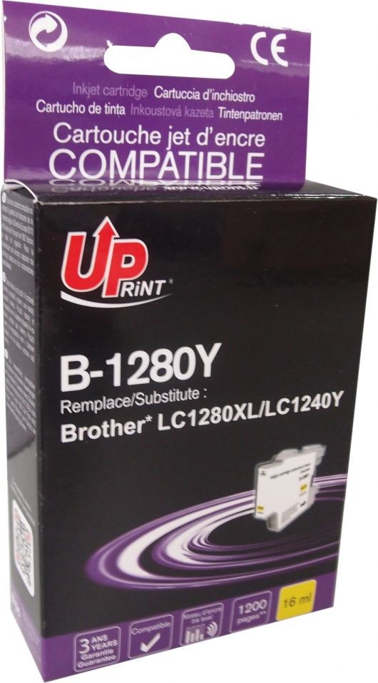 UPrint Tusz B-1280Y LC-1280XLY Yellow B-1280Y