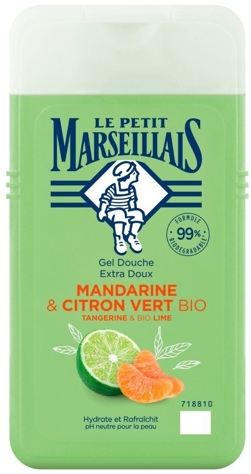 Le Petit Marseillais JOHNSON Żel pod prysznic Mandarynka-Bio Limonka 250ml 122298