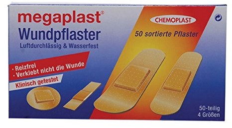 Kraftmann plaster Box, 50-częściowy, 80885 80885