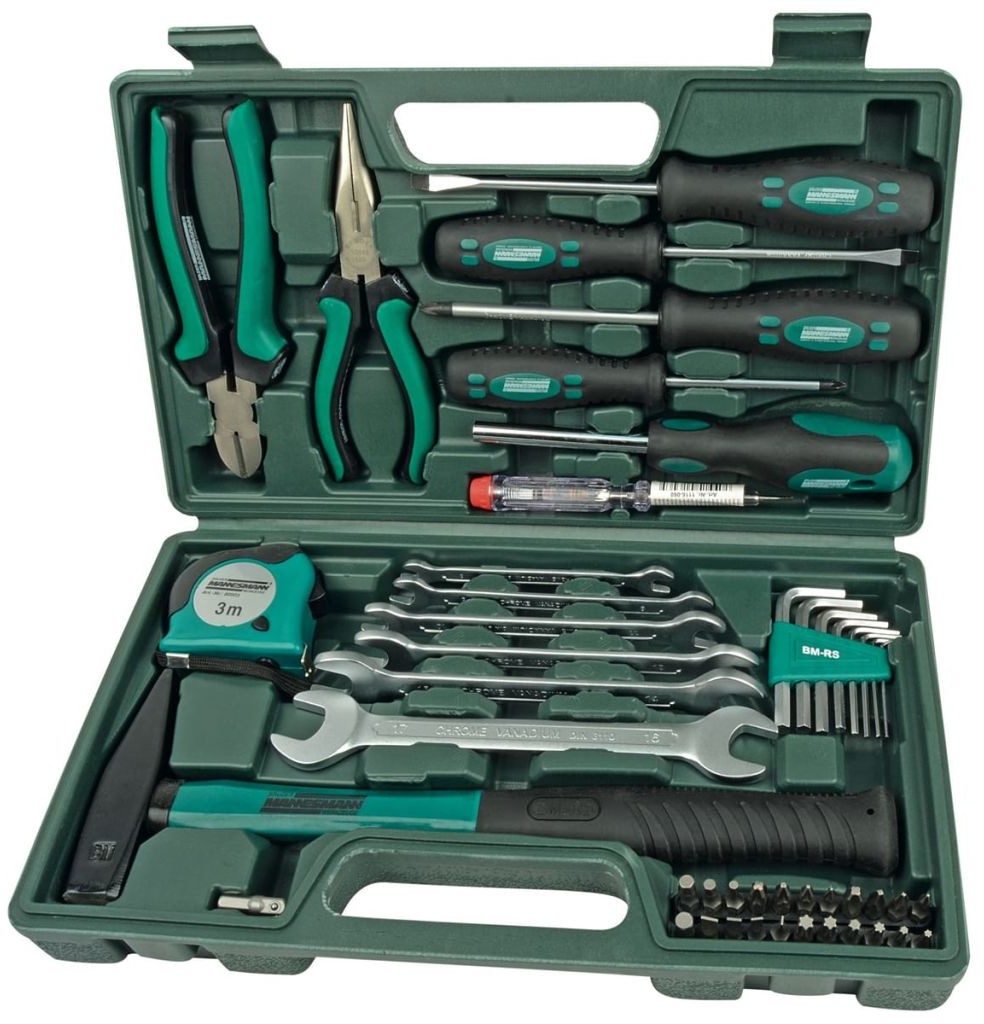 Bruder Mannesmann Brüder Mannesmann 47-częściowy zestaw narzędzi, 29032