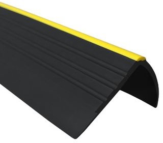 Quest Profil schodowy antypoślizgowy RD-O ostrzegawczy 1,5m czarny 730-RD-O-czarny-150