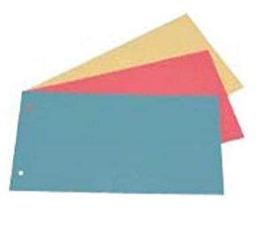 Cartotecnica del garda Cart. Garda 200 Ścianki działowe Manilla 200 gr 125 x 230 mm jasnoniebieski CDG 8DM02-AZ