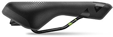 Sportourer damskie FLX Lady Gel Hi-VIZ siodełko rowerowe, czarna, One Size SU477247