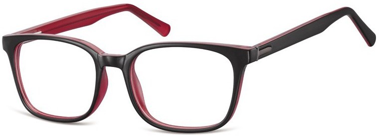 Sunoptic Czerwone Okulary oprawki optyczne korekcyjne CP151D CP151D