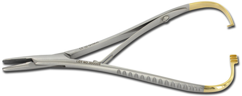 GIMA ZŁOTY MATHIEU DO IGIEŁ- 17 cm Narzędzia medyczne GMA26537