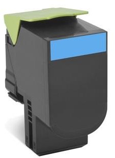 Lexmark Toner Lexmark 802HC cyan | zwrotny | 3000 str. | CX410de / CX410dte / CX410e 80C2HC0