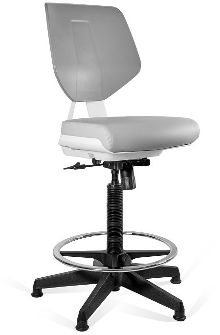 Unique Kaden Krzesło medyczne szare 1167N2D2-GREY/GREY