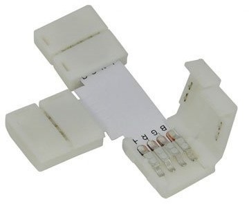 Eko-Light Złączka LED RGB 10mm Kształt T EKPZ050