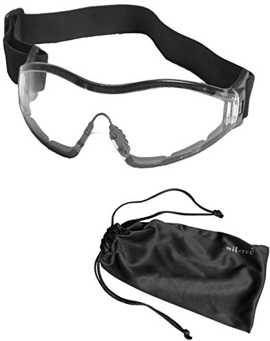 Mil-Tec okulary ochronne para, czarny, jeden rozmiar 15615200